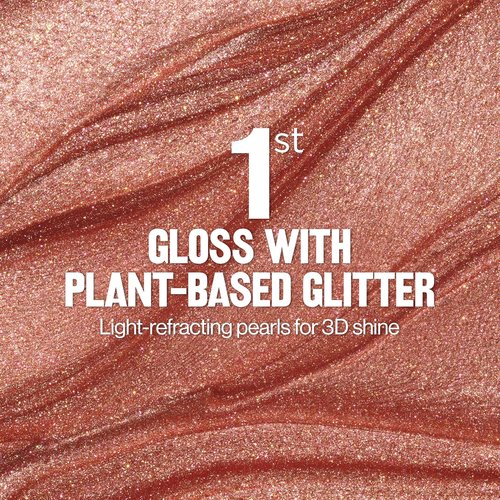 REVLON Super Lustrous Glimmer Gloss - Non-Sticky Lip Gloss with High-Shine Finish | 003 Lavender Lust, 0.13 fl oz