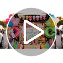 Halloween Trunk or Treat Decorations Kit with Backdrop, Balloons & Candy Confetti