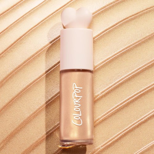 ColourPop Hi-Lite Dewy Liquid Highlighter - Ultra-Reflective Illuminator for Glowy Summer Skin - 0.38 oz