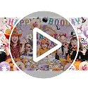 Halloween Birthday Party Decorations Set - Ghost Theme Pastel Colors