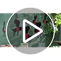 15 Pcs Witch Party Decorations - Hanging Witch Hat & Crown Banner - Halloween Indoor Decor