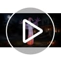 12 FT Giant Halloween Inflatable Ghost with LED Lights for Yard Decorations