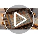 Willbond 12 Pcs Fall Thanksgiving Pumpkin Napkin Rings - Blue & White