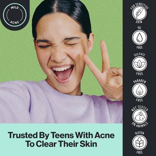 Oxy Acne Cleanser for Sensitive Skin - Gentle Formula for Clearer Complexion | 6 oz
