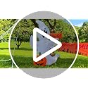 4.5FT Halloween Inflatable Ghost with LED Lights and Pumpkins - Outdoor Decoration