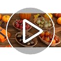 Fall Ball Ornaments for Thanksgiving Tree Decor - 48 Pieces with Yellow, Orange, Brown, Red Brown Variations