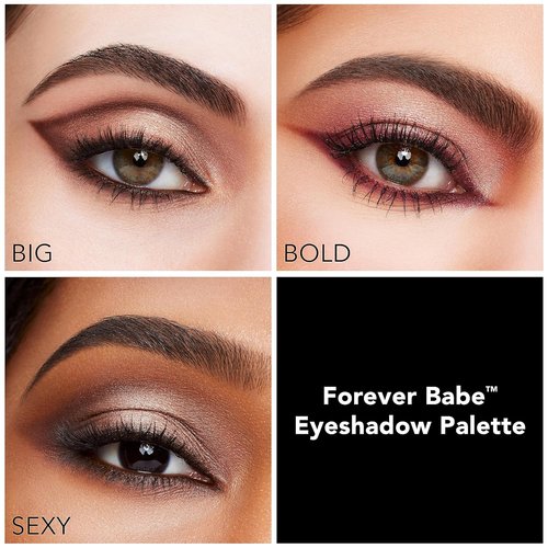 BUXOM Eyeshadow Palette - High-Pigment, Primer-Infused Shades for Long-Lasting Wear | Talc-Free & Cruelty-Free