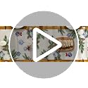 13x60 Inch Xmas Tree Balls Table Runner Home Holiday Decor Beige