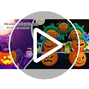 9FT Halloween Inflatable Pumpkin Archway Outdoor Decoration with LED Lights