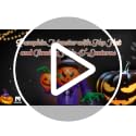 11FT Inflatable Halloween Pumpkin Monster with LEDs - Outdoor Yard Decor