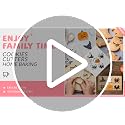 Halloween Cookie Cutters Set - 6 Shapes for Cookies, Muffins, Bread, Sandwiches