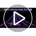 Halloween Spider Web Lights 250 LED Giant Web with 8 Modes Waterproof Purple