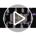 Yosca Body Glitter Spray - Holographic Body & Hair Shimmer - Rainbow Variation
