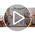 Halloween Ghost Throw Blanket - Black White Flannel Fleece, 50x60 Inches - Variation of Ghost