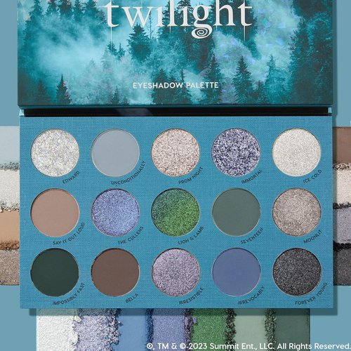 ColourPop Twilight Eyeshadow Palette - Limited Edition High-Pigment Eye Makeup | Metallic & Matte Finishes (0.3 oz)