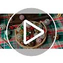 Christmas Sequin Ball Picks Set - Red Green White 40 Pcs Holiday Decor