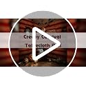100 Ft Creepy Carnival Tablecloth Roll for Halloween Haunted Circus Backdrop
