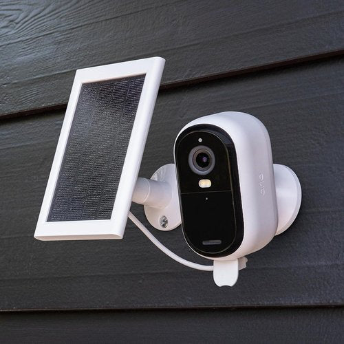 Arlo Essential Solar Panel Charger - Certified Accessory for Essential Outdoor Cameras | White - VMA6600