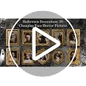 20 Pcs Halloween 3D Moving Face Portraits Horror Wall Decor - Spooky Haunted Mansion Set