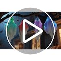 2 Pcs Halloween Hanging Ghost Decorations with Color-Changing Lights & Auto-Timer