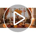 Artificial Marigold Flowers Set - 30 Pcs 3.54 Inch Orange Silk Flowers with Stems for Diwali Indian Wedding Home Decor, DIY Wreath Garland, Day of The Dead
