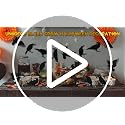 Halloween Decorations Glitter Raven Cutouts Set - 32 PCS Gothic Party Decor - Variation of THIS listing