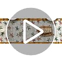 13x72 Inch Snowflake Children Footprints Winter Table Runner Beige - Holiday Kitchen Decor