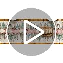Christmas Table Runner 13x72 Inch Pink Holiday Home Decor - Artoid Mode