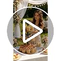 2 Pack Rustic Wood 3 Tier Cupcake Stands for Dessert Display