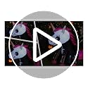 Halloween Inflatable Skeleton Unicorn Decor with LED Lights - 4Ft Pink Yard Decoration