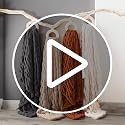 Orange Faux Fur Throw Blanket - 50x60 Inch Double-Sided Cozy Couch Decor