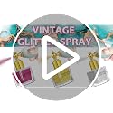 Gold Body Glitter Spray with Refill Bottle - Hair & Body Sparkle Set
