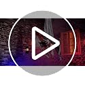 Halloween Animatronics 36in Reaper Bat - Spooky Hanging Animal Prop with Light Up Eyes & Sound
