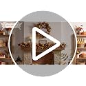 24-Inch Collapsible Pre-Lit Fall Pumpkin Wreath for Front Door