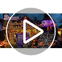 Halloween Trunk or Treat Car Decorations Kit Inflatable Spider with LEDs - Variation of Spider