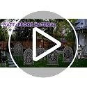 17 Inch Halloween Skeleton Tombstones Outdoor Decorations - 6 Pack Spooky Cemetery Set