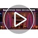 5FT Halloween Tinsel Tree with Orange Purple Lights, Collapsible Indoor Decor - Variation of THIS listing