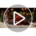 4 Pack 8.7-Inch Flameless Christmas Fireplace Log Set - Fake Fire Logs for Holiday Decor - Variation of 8.7 in / 4