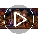 2PCS Inflatable Halloween Yard Decorations - Pumpkin & Ghost, Waterproof Outdoor Blow-Ups