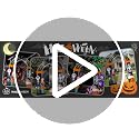 Halloween Inflatable Skeleton Archway with Pumpkin and LED Lights - 10FT Outdoor Decor - Variation: Skeleton Dog & Arch