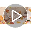 Big Facets Pumpkin Fall Decor - Rustic Artificial Pumpkin for Thanksgiving & Autumn