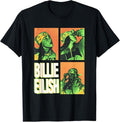 Billie Eilish Photo Squares T-Shirt - HIT ME Hard and Soft Design | Stylish & Comfortable Fit