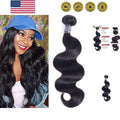 Brazilian Body Wave Human Hair Bundle 20 Inch Virgin Hair Extensions