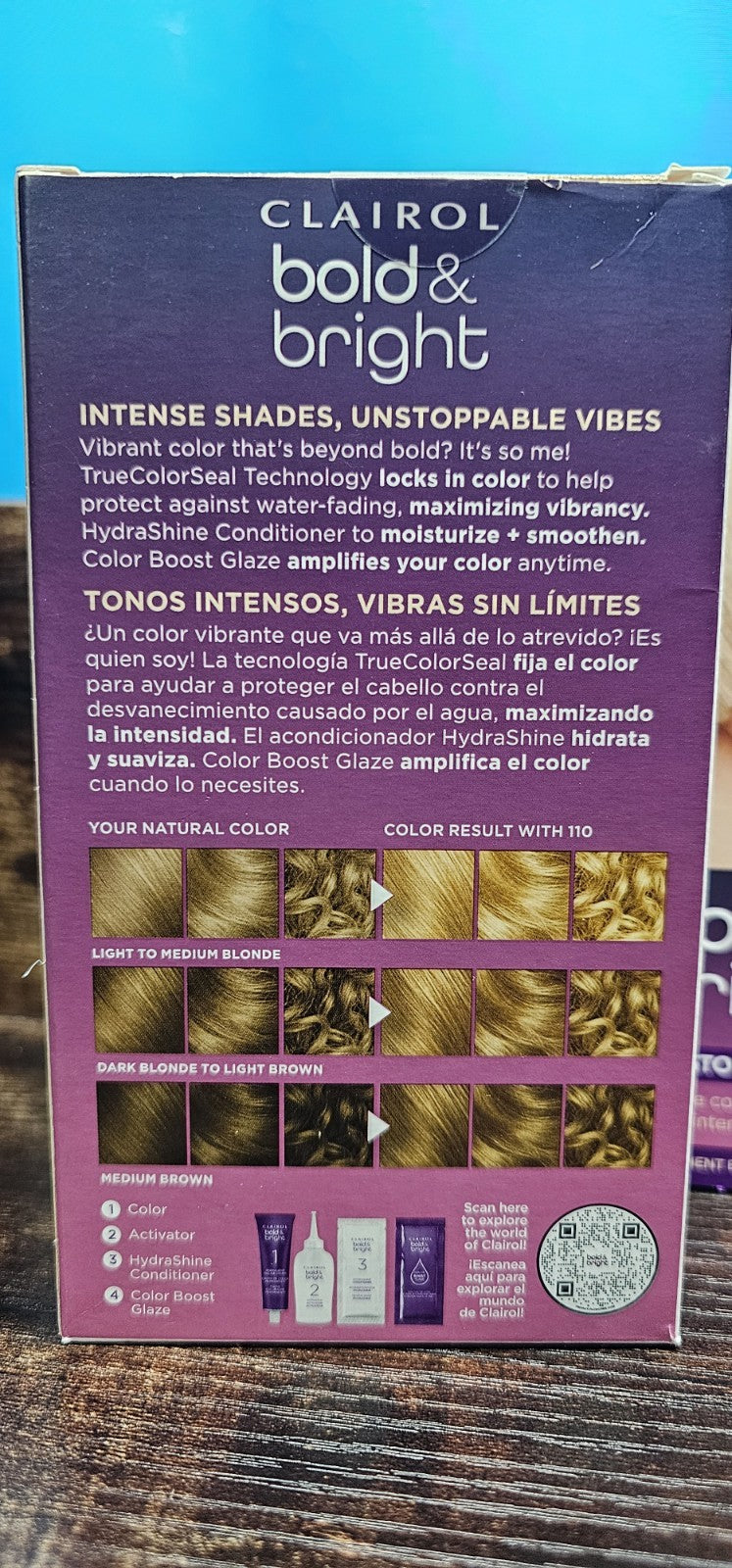 Clairol Pina Colada Permanent Hair Color Kit - Bright & Bold, 4 Pack
