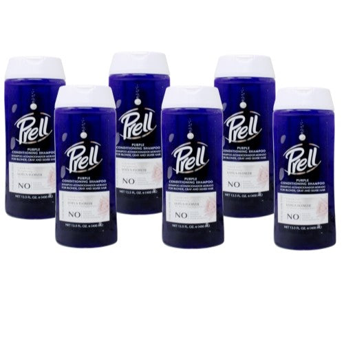 Purple Lotus Flower Conditioning Shampoo for Color-Treated Hair 13.5 fl oz Pack of 6