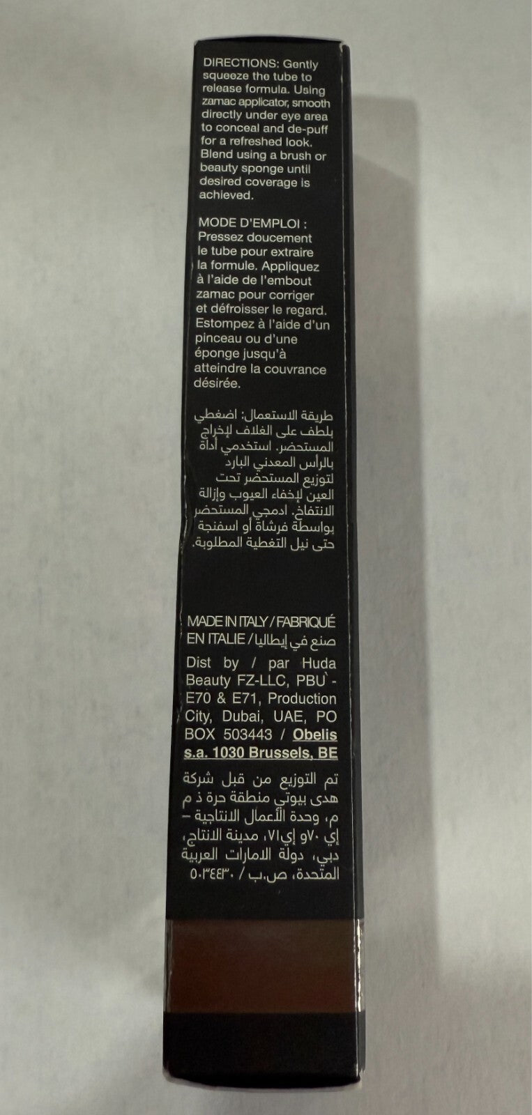 High Coverage Concealer - The Overachiever Caramel Corn 22N by Huda Beauty