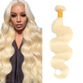 Brazilian Virgin Hair Body Wave Extensions - 613 Blonde, 32 Inch, 50g