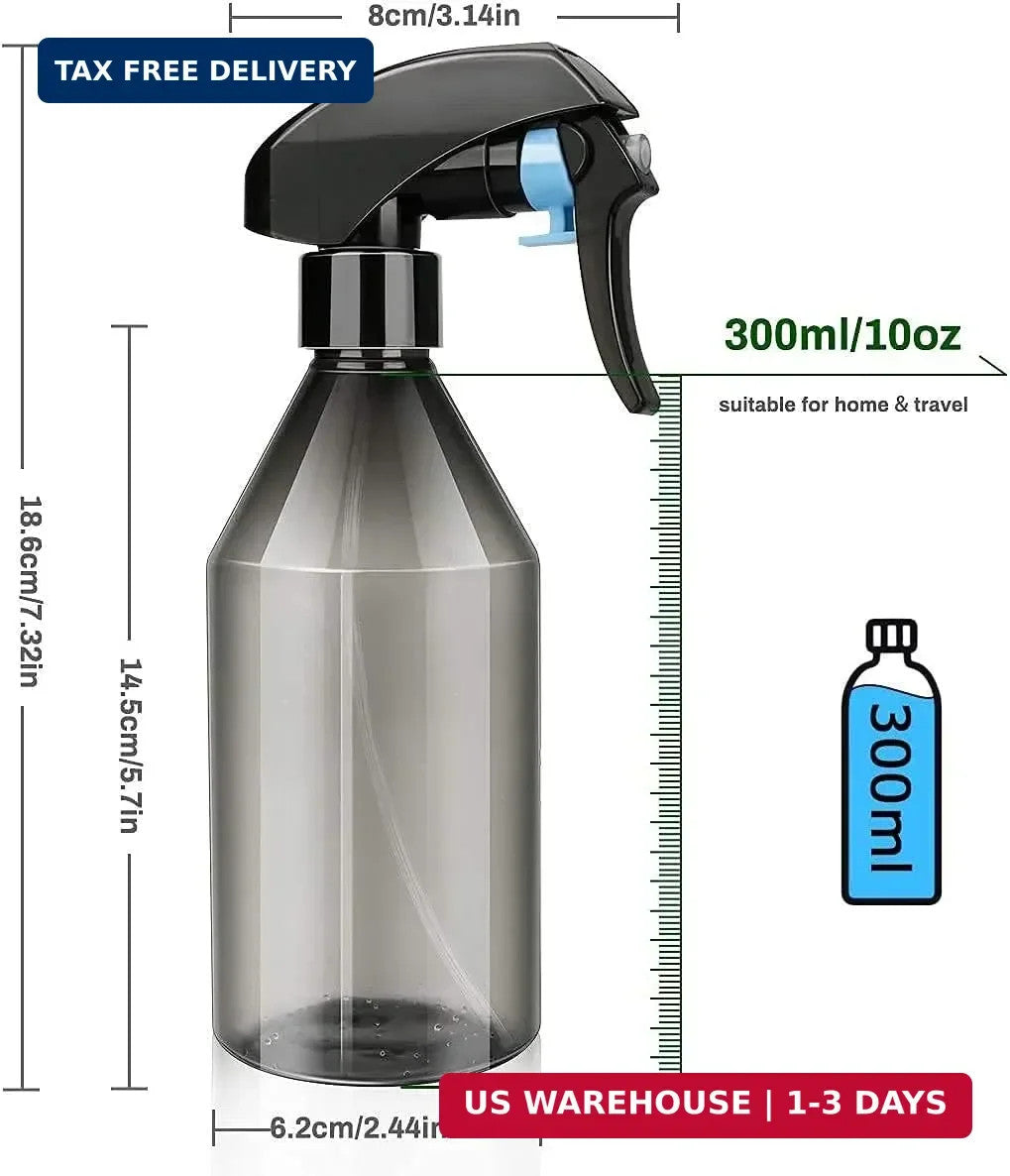 Plant Mist Spray Bottle with Fine Mist Nozzle - 10oz Eco-Friendly Gardening Spray
