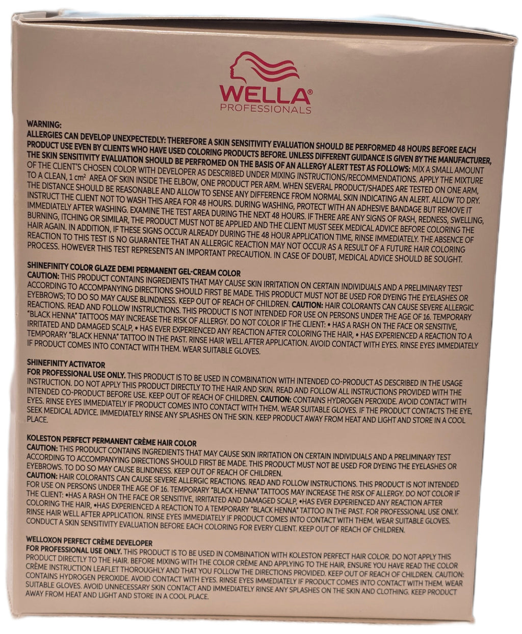 Wella Hair Color Glaze Kit - Signature Naturals & Shinefinity