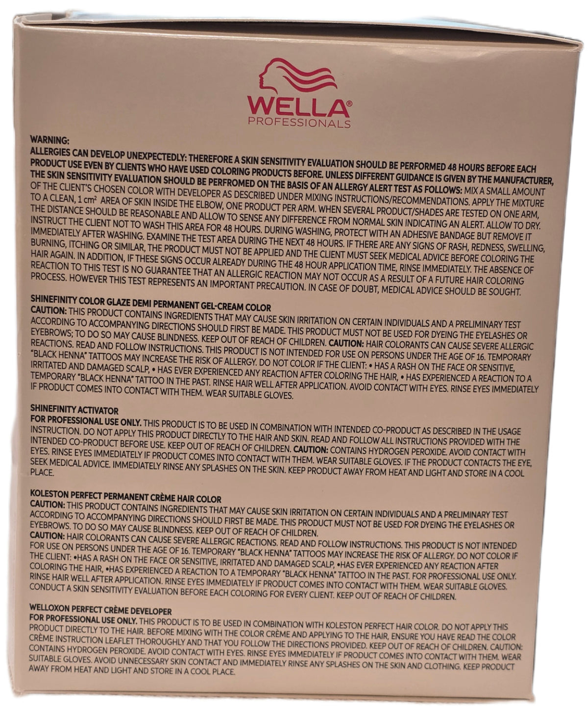 Wella Hair Color Glaze Kit - Signature Naturals & Shinefinity